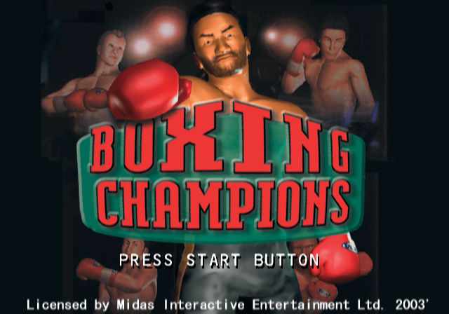 Boxing Champions screenshot 3 for Playstation 2